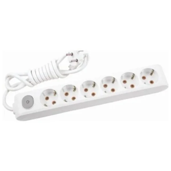 Viko Multi-Let 90117605 Topraklı Anahtarlı Beyaz 5 M 6'lı Priz - Görsel 6