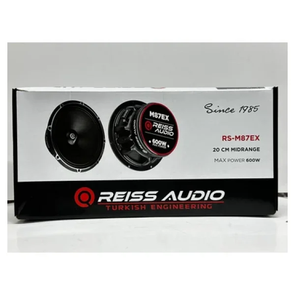 Reiss Audio Rs-M87ex 600 W 20 Cm Midrange Oto Hoparlör - Görsel 9