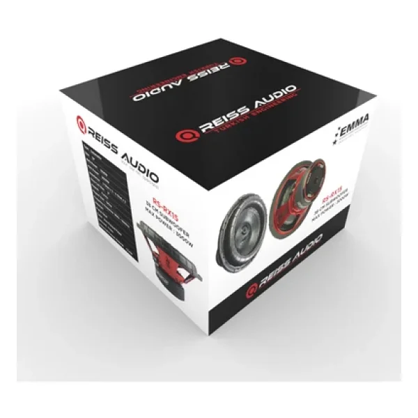 Reiss Audio Rs-Rx15 2000 W 38 Cm Subwoofer Oto Hoparlör - Görsel 7