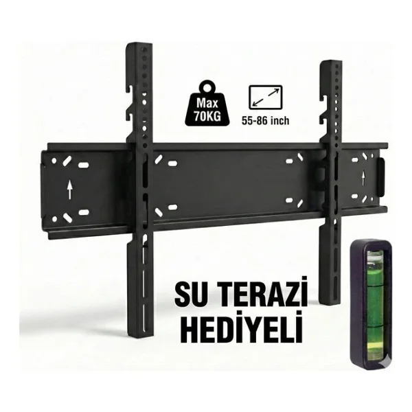 Nextstar Ye-5586 45-86 İnç Sabit TV Askı Aparatı - Görsel 3
