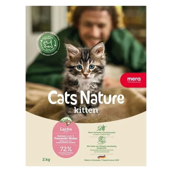 Mera Cats Nature Kitten Somonlu 2 Kg Yavru Kedi Maması - Görsel 4