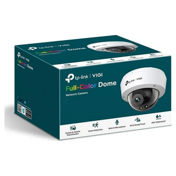 Tp-Link Vıgı C240 Dome 4 Mp 2.8mm Lens 360 Derece Gece Görüşlü Ip Güvenlik Kamerası - Görsel 5