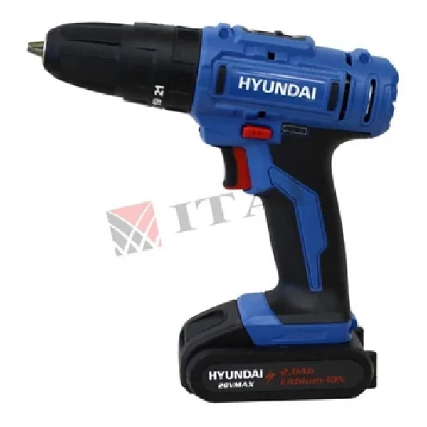Hyundai Hpa2020d 20 V Çift Akülü 2 Ah Darbeli Matkap - Görsel 3