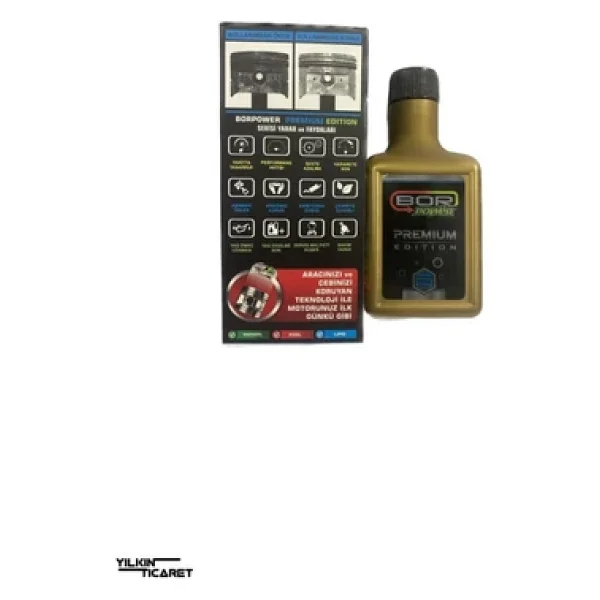 Nnt Bor Power Premium Edition Motor Yağ Katkısı 200 Ml - Görsel 2
