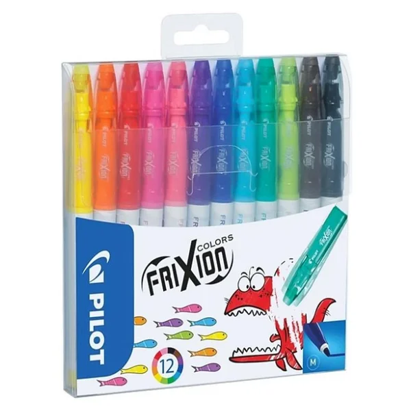Pilot Frixion Colors Silinebilir Keçeli Kalem Seti 12 Renk M Uç Swfcs12e - Görsel 3