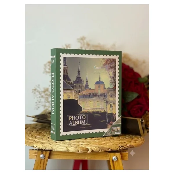 Rabsev Rs26 Fotoğraf Albümü 10x15cm 600 Lük Kule Desenli Kutulu Yatay Dikey Modeli - Görsel 5
