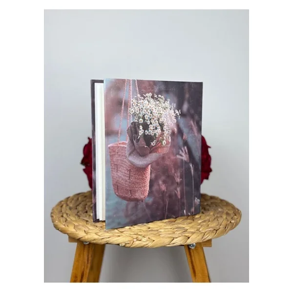 Rabsev Fotoğraf Albümü 10x15cm 200 Fotoğraf Kapasiteli Renkli Papatya Desenli Anı Albümü - Görsel 4