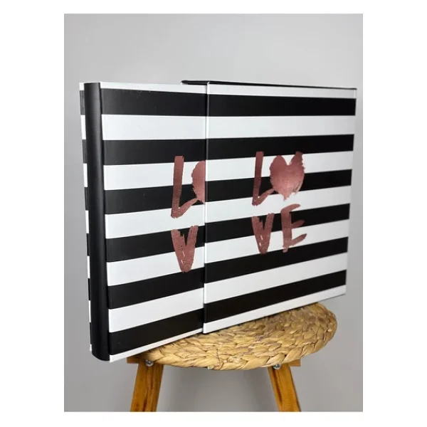 Rabsev Rs25 Fotoğraf Albümü 10x15cm 600 Lük Love Desenli Kutulu Yatay Dikey Modeli - Görsel 5