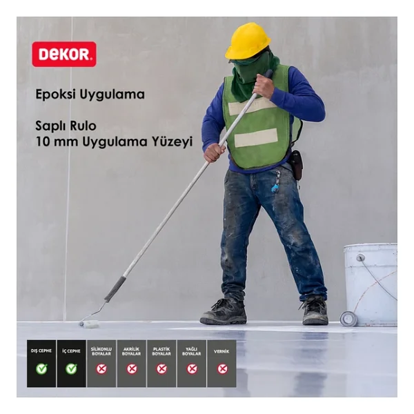 Dekor 1221 25 Cm Kirpi Epoksi Rulosu - Görsel 2