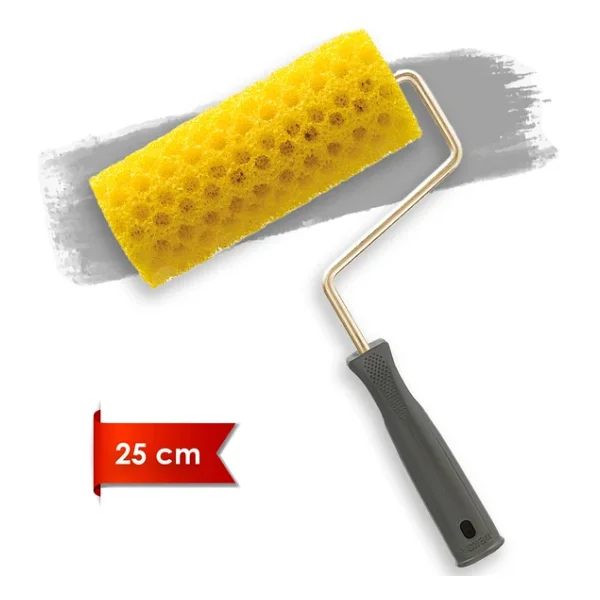 Dekor 1129 Kristalli Delikli Sünger 25 Cm Dekoratif Boya Rulosu - Görsel 3