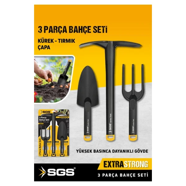 Sgs 3120 Bahçe Seti 3 Parça - Görsel 3
