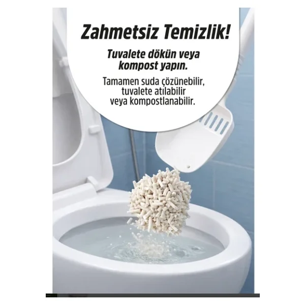 Reflex Tofu Marsilya Sabunu Kokulu Kedi Kumu 4 X 7 Lt - Görsel 4