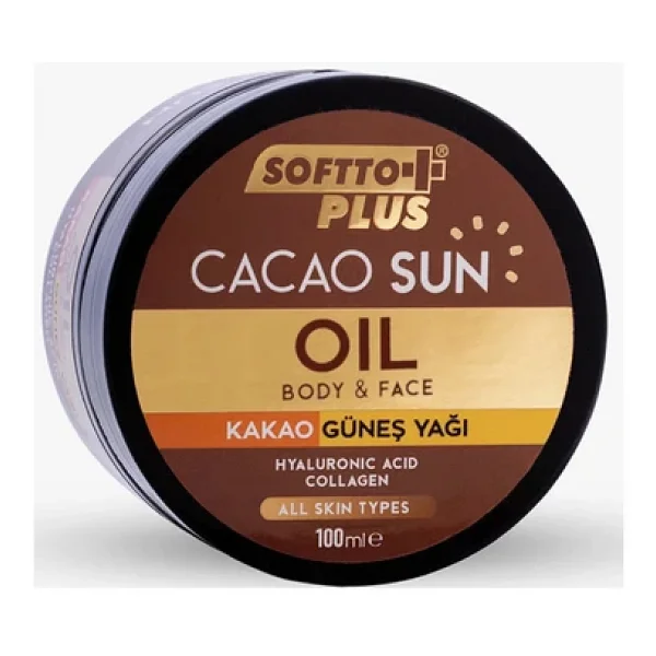 Softto Plus Kakao Güneş Yağı 100 Ml - Görsel 6