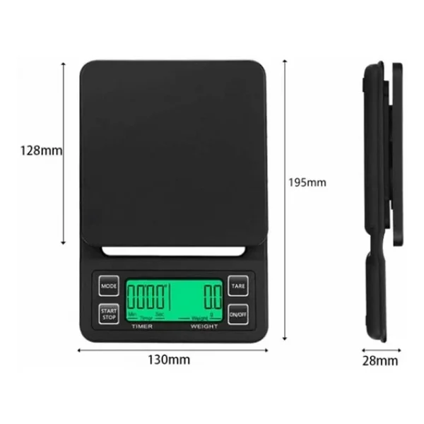 Epinox Kt-01 Hassas Kahve Tartısı - Görsel 5