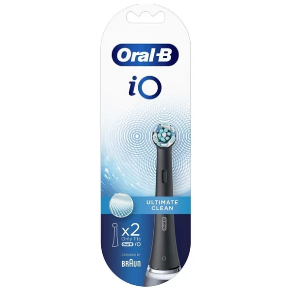 Oral-B İo Ultimate Clean Siyah 2'li Diş Fırçası Başlığı - Görsel 3