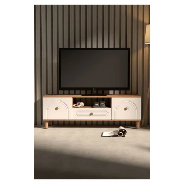 Bohem TV Ünitesi 150 Cm N Çizgili Mdf Kapak - 150 Cm N Çizgili 150 Cm N Çizgili - Görsel 10