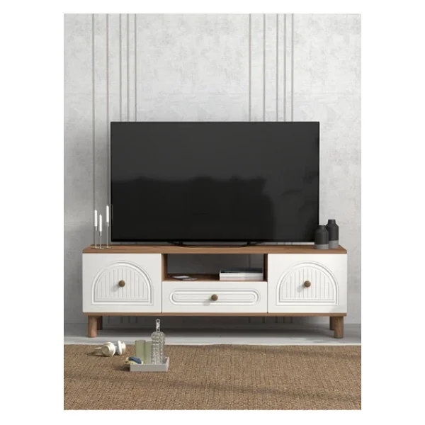 Bohem TV Ünitesi 150 Cm N Çizgili Mdf Kapak - 150 Cm N Çizgili 150 Cm N Çizgili - Görsel 7