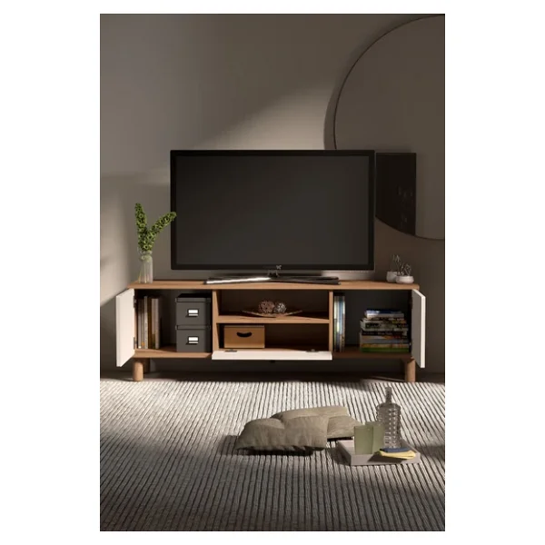 Bohem TV Ünitesi 150 Cm N Çizgili Mdf Kapak - 150 Cm N Çizgili 150 Cm N Çizgili - Görsel 2