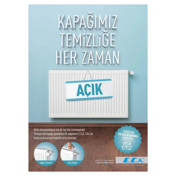 Eca Panel Radyatör 900x600 Pkkp Tip 22 - Görsel 2