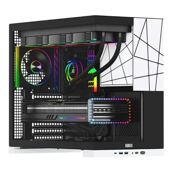 Dragos Drx8285 Ryzen 5 7500f 16gb DDR5 512gb Nvme 16gb Rtx5060ti Oyuncu Oem Paket - Görsel 3