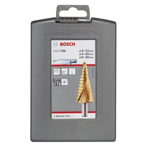 Bosch 2608587432 Hss-Tin Kademeli 3'lü Matkap Ucu Seti - Görsel 4
