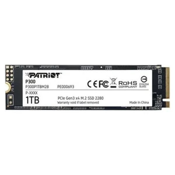 Patriot P300 P300P1TBM28 PCI-Express 3.0 1 TB M.2 SSD - Görsel 3