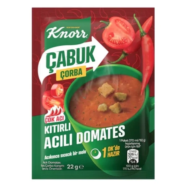 Knorr Çabuk Çorba 6 Çeşit 36 Lı Karma Paket - Görsel 5
