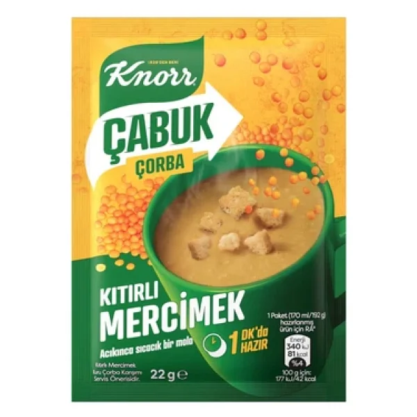 Knorr Çabuk Çorba 6 Çeşit 36 Lı Karma Paket - Görsel 9