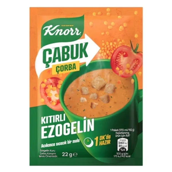 Knorr Çabuk Çorba 6 Çeşit 36 Lı Karma Paket - Görsel 4