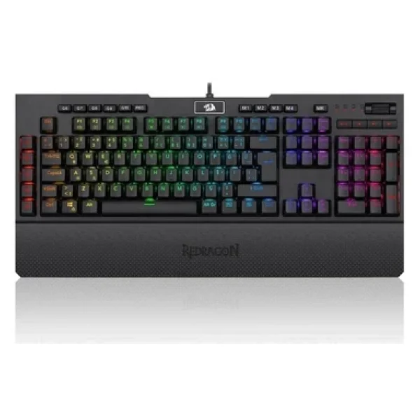 Redragon Brahma K586 Pro RGB Blue Switch Kablolu Mekanik Oyuncu Klavyesi - Görsel 3