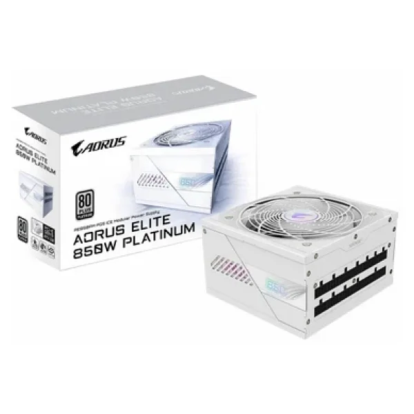 Gigabyte Aorus Elite Gp-Ae850pm Pg5 Ice Gen5.0 850 W Power Supply - Görsel 3