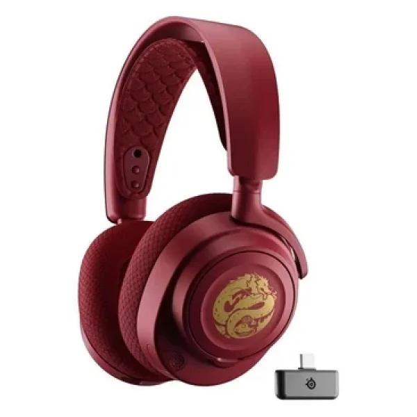 Steelseries Arctis Nova 7 Dragon Edition Kablolu/Kablosuz Kulak Üstü Oyuncu Kulaklığı - Görsel 5