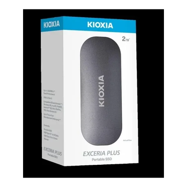Kioxia Exceria Plus Lxd10s002tg8 USB 3.2 2 TB Taşınabilir SSD - Görsel 8