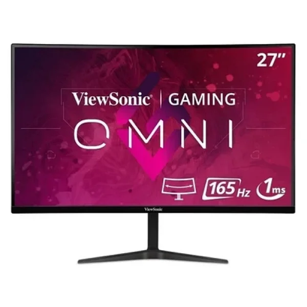 Viewsonic Vx2718-PC-Mhd 27" 1 Ms Full HD Curved 165 Hz Oyuncu Monitörü - Görsel 3