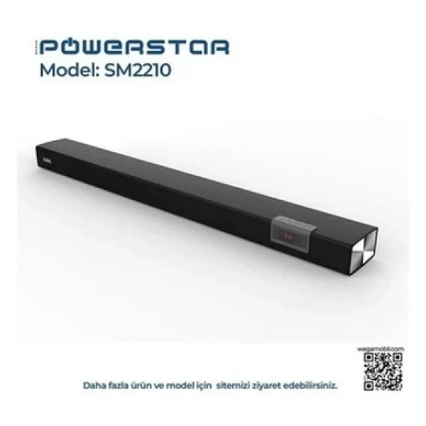 Powerstar Sm-2210 Bluetooth Hoparlör - Görsel 3