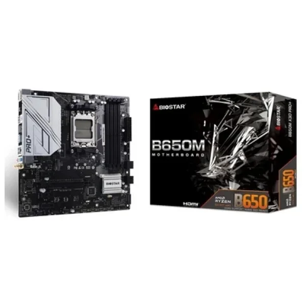 Biostar B650m X3d Pro+ AMD Am5 DDR5 Micro Atx Anakart - Görsel 3