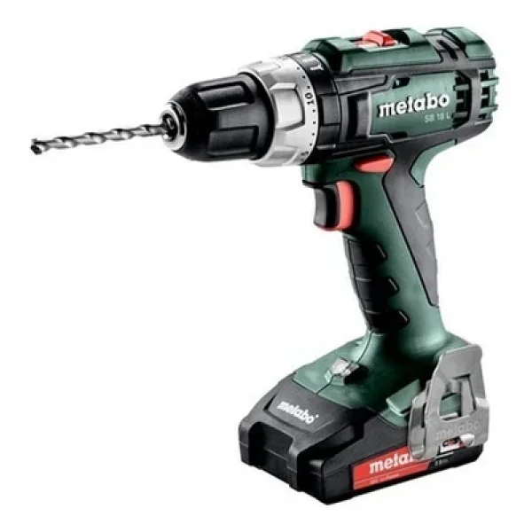 Metabo Sb 18 L 18 V Çift Akülü Darbeli Matkap - Görsel 3
