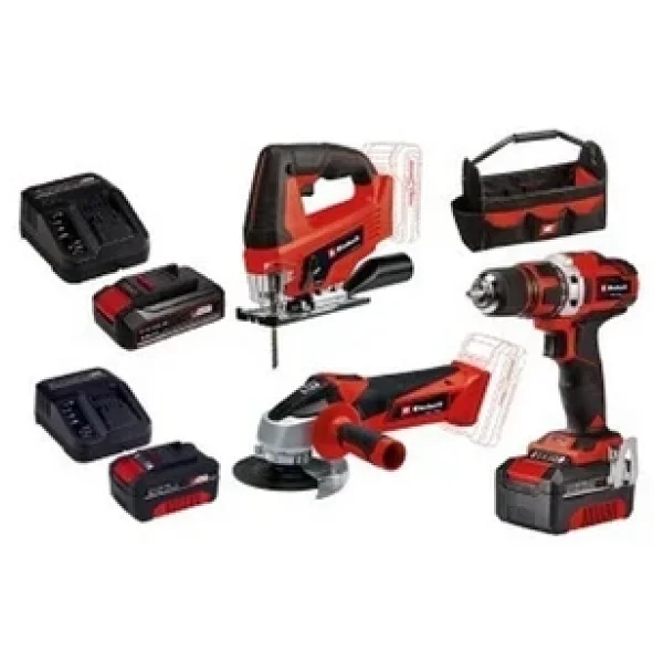 Einhell Te-Tk 18/3 Li Kit Üç Akülü Elektrikli El Aletleri Seti - Görsel 3
