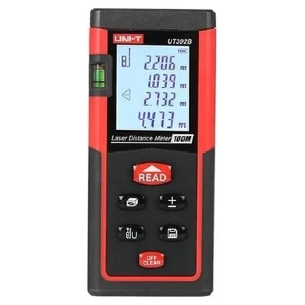 Uni-T Ut-392b Dijital Lazer Metre 100 Metre Mesafe Ölçer - Görsel 5