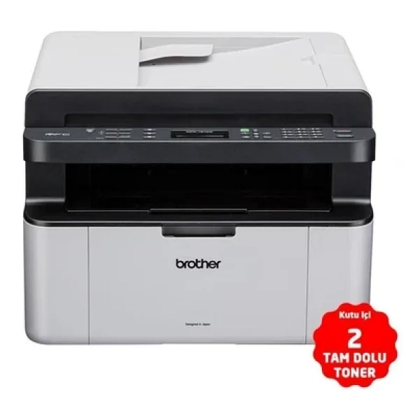 Brother Mfc-1911w Wi-Fi + Tarayıcı + Fotokopi + Faks Mono Çok Fonksiyonlu Lazer Yazıcı - Görsel 3