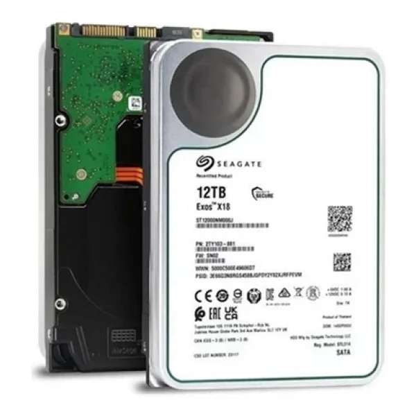 Seagate Exos X18 St12000nm000j Sata 3.0 7200 Rpm 3.5" 12 TB Harddisk - Görsel 4
