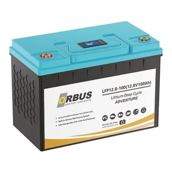 Orbus 100 Ah 12.8 V Lifepo4 Akü - Görsel 2