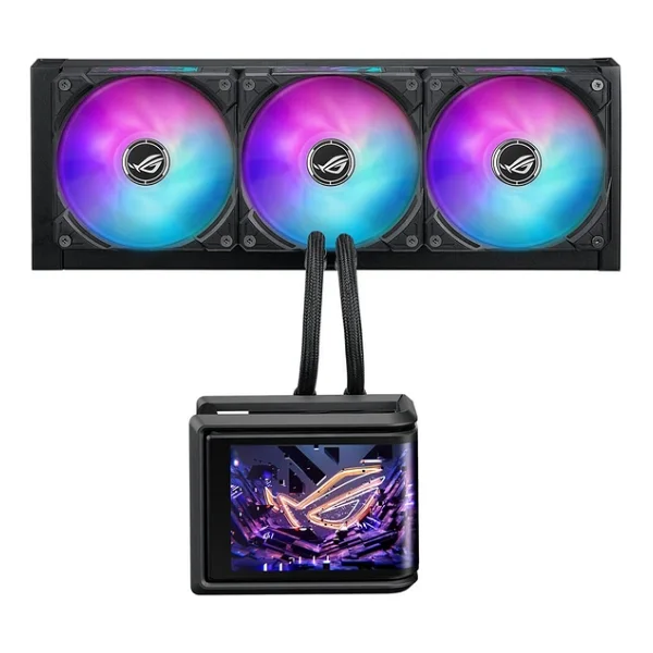Asus Rog Ryuo Iv Slc 360 Argb 360 Mm Siyah İşlemci Sıvı Soğutucu - Görsel 3