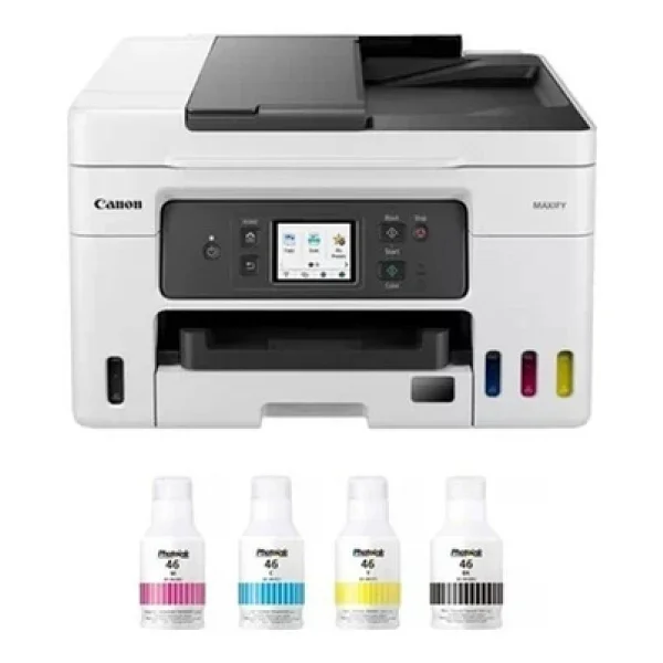 Canon Maxify Gx4040 Wi-Fi + Tarayıcı + Fotokopi + Faks Renkli Çok Fonksiyonlu Tanklı Mürekkep Püskürtmeli Yazıcı - Muadil Mürekkepli - Görsel 3