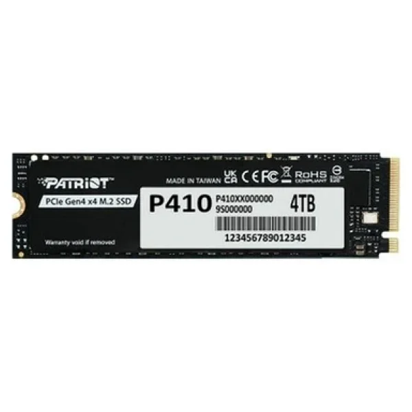 Patriot P410 P410p4tbm28h Pcı-Express 4.0 4 TB M.2 SSD - Görsel 6