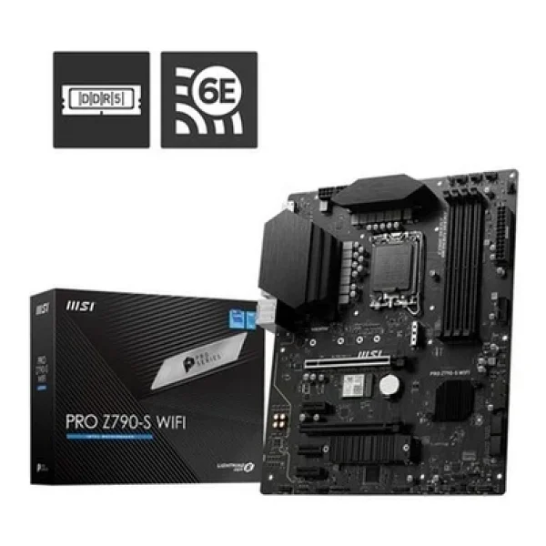 MSI Pro Z790-S Wi-Fi Intel LGA1700 DDR5 ATX Anakart - Görsel 3