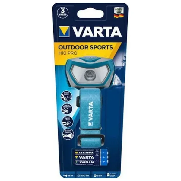 Varta Outdoor Sports H10 Pro 16650 LED Kafa Lambası - Görsel 9