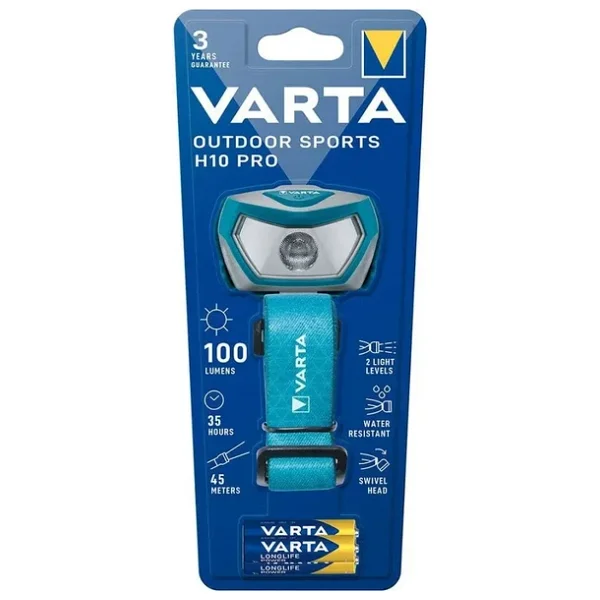 Varta Outdoor Sports H10 Pro 16650 LED Kafa Lambası - Görsel 7