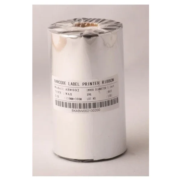 Ribbonsan Rb00007 Wx-10fbk 110-450mt Wax Ribbon - Görsel 3