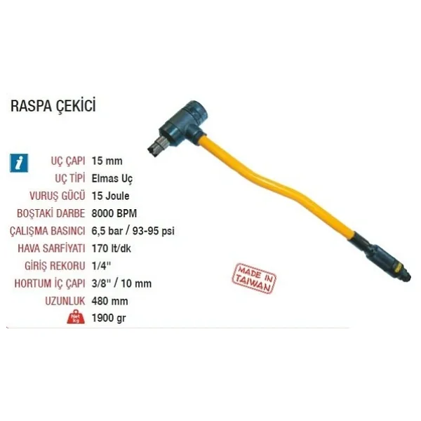 Yama At-2072 Raspa Çekici - Görsel 6